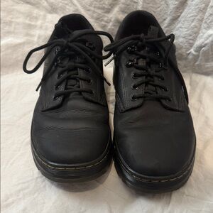 Dr. Martens Black Leather Oxfords